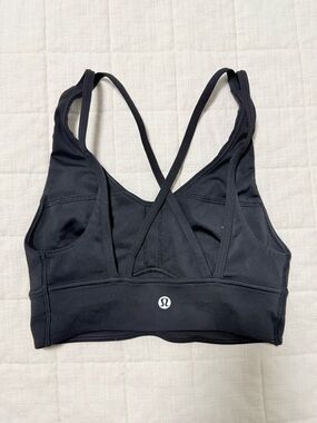 Lululemon black sports bra